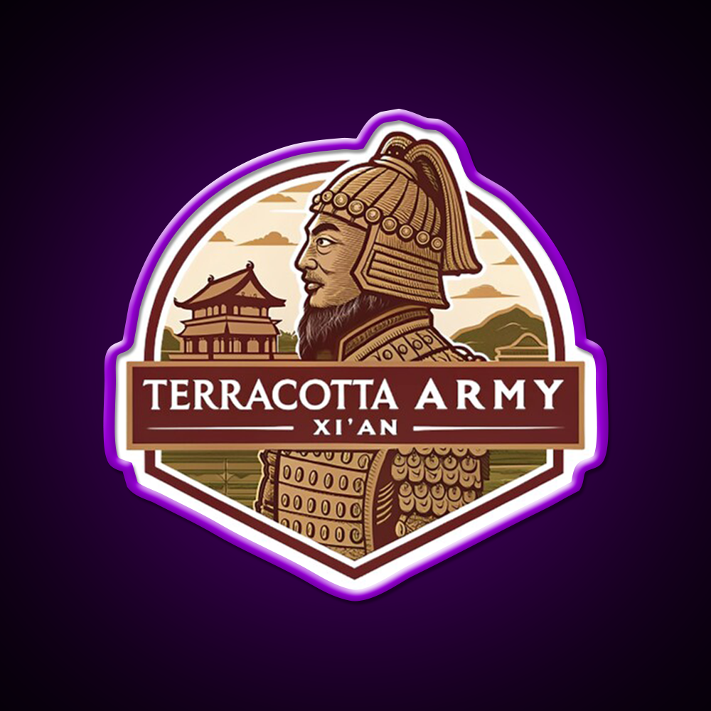 Terracotta Army Asian Cultural Led Neon Sign Wall Art Rgb Color - LED neon sign view 9