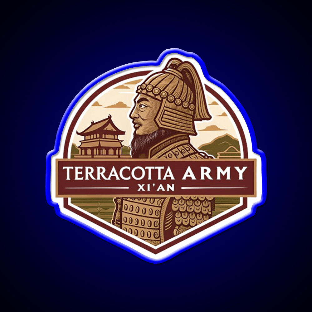 Terracotta Army Asian Cultural Led Neon Sign Wall Art Rgb Color - Shineneon