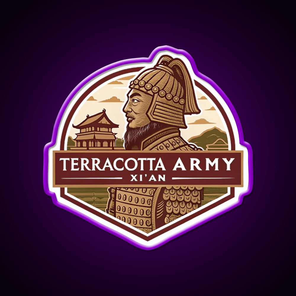 Terracotta Army Asian Cultural Led Neon Sign Wall Art Rgb Color - Shineneon