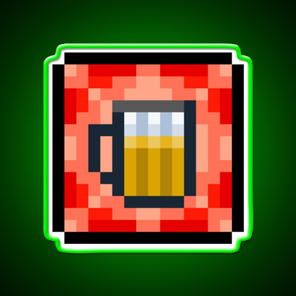 Terraria Beer Debuff Beer Bar Decor Led Neon Sign Rgb Color - LED neon sign view 8