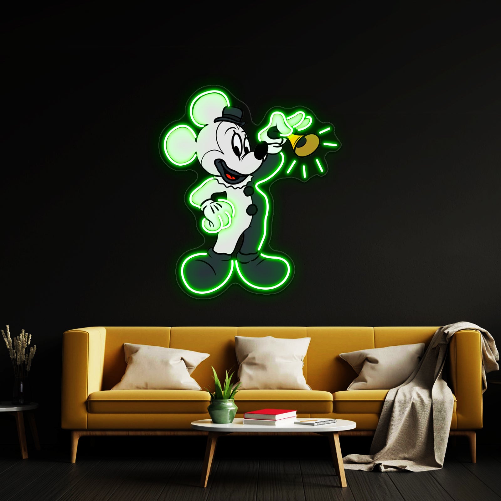 Terrifier Mouse Artwork Neon Signs For Sale | Shineneon