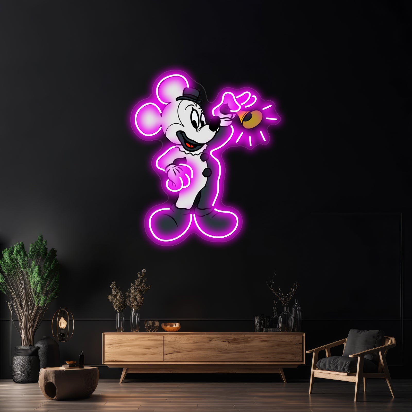Terrifier Mouse Artwork Neon Signs For Sale | Shineneon