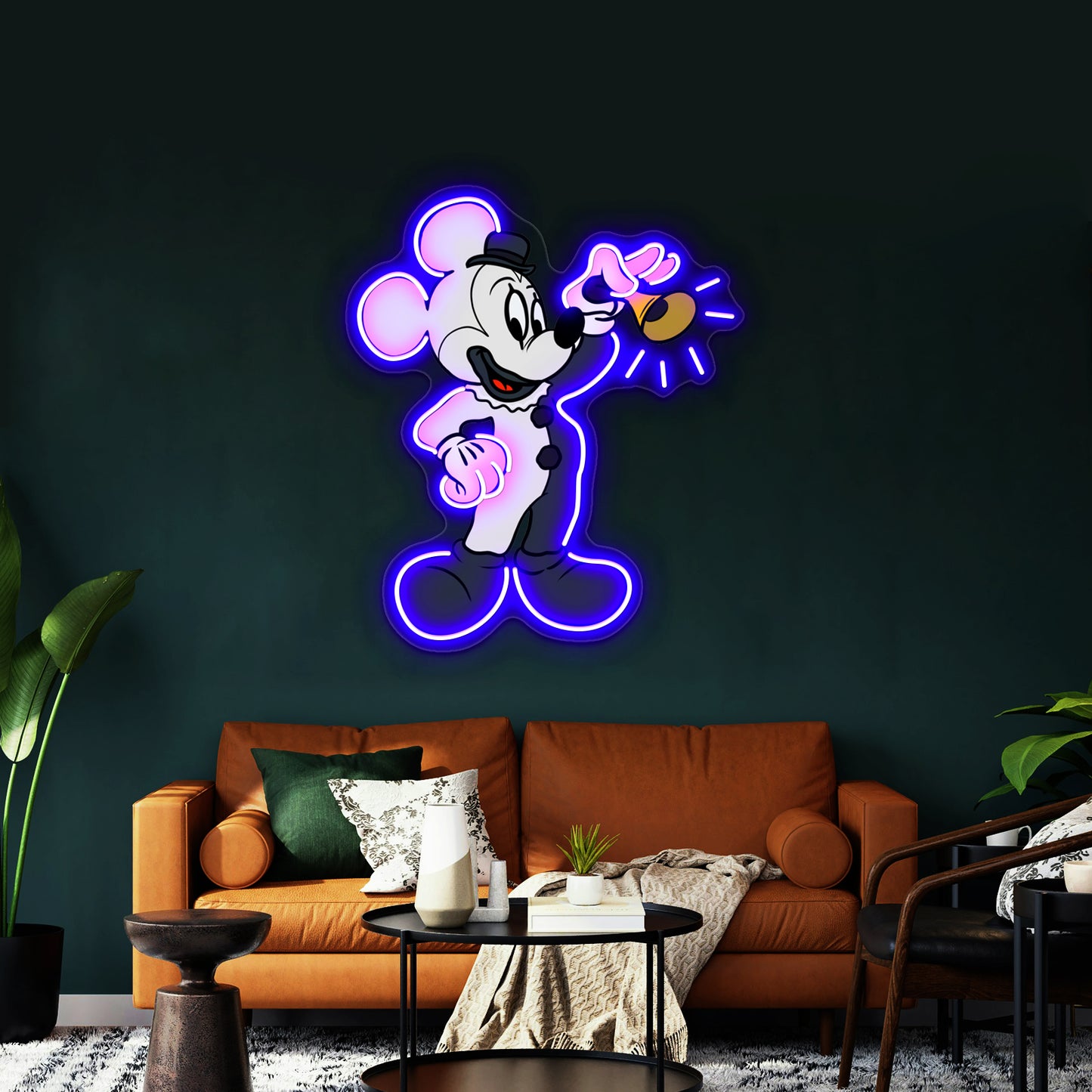 Terrifier Mouse Artwork Neon Signs For Sale