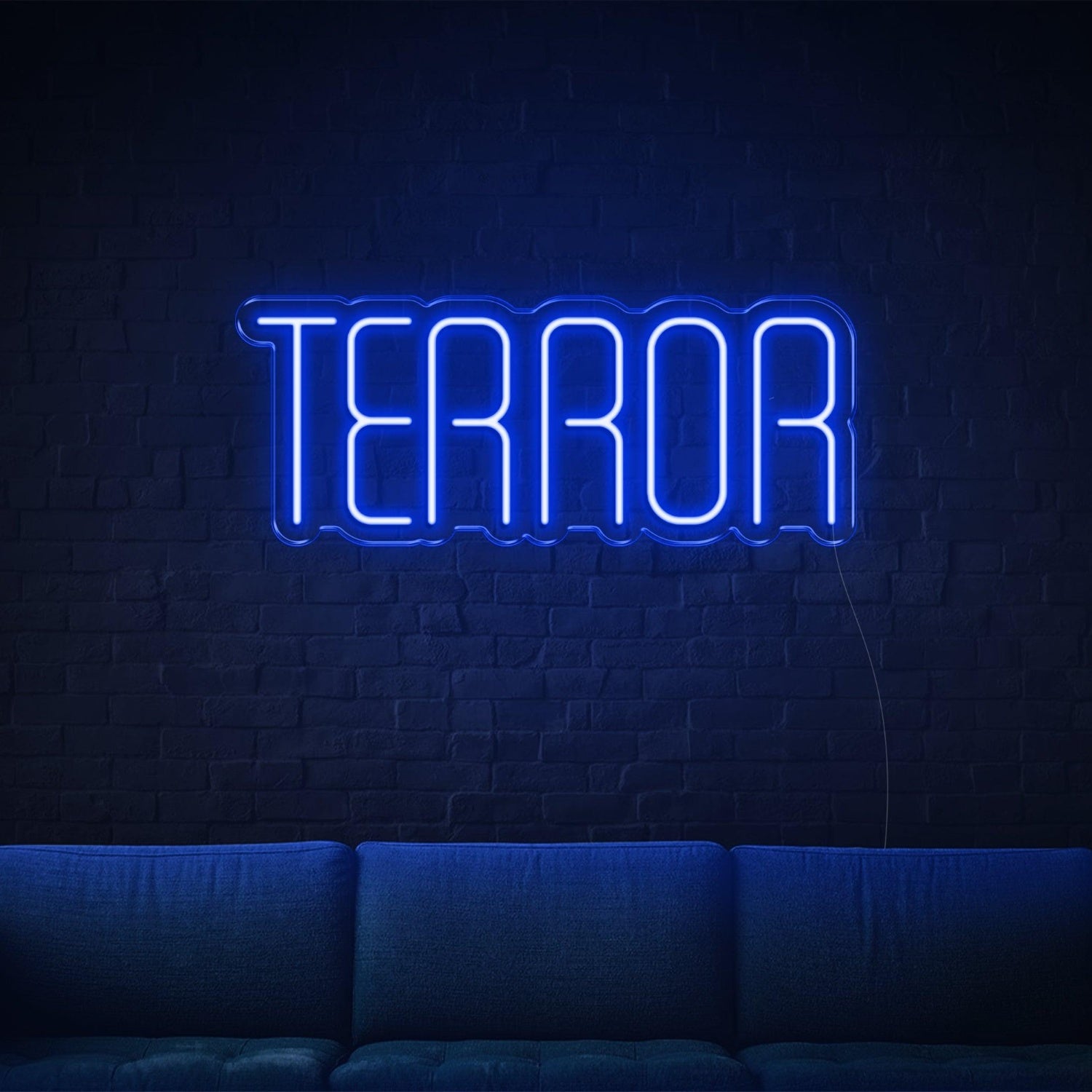 Terror Red Bold Led Neon Sign For Horror-Themed Decor | Shineneon