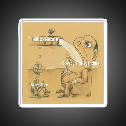 Testosterone Transgenders And Bodybuilders Gym Fitness Led Neon Sign Rgb Color