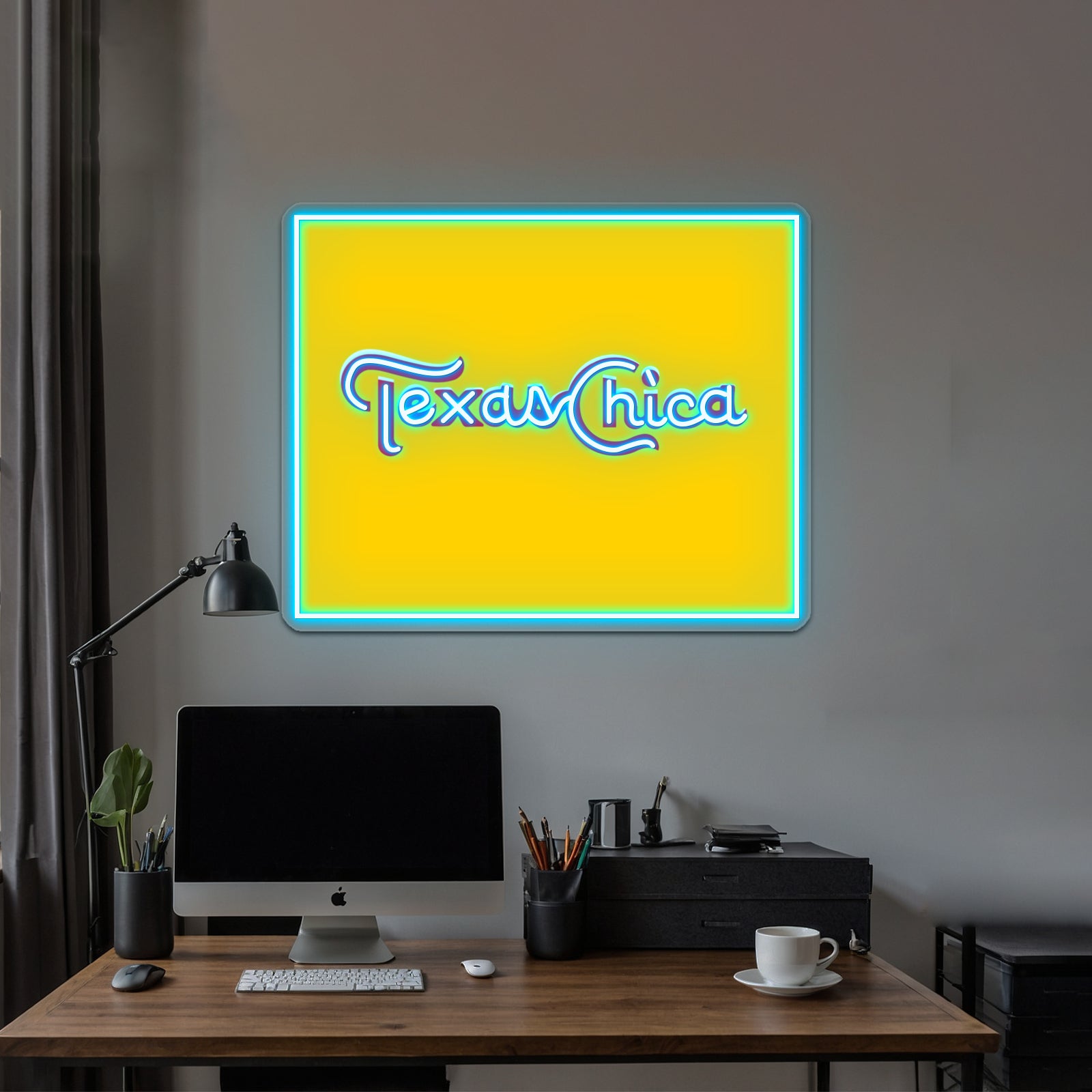 Texas Chica Artwork Neon Signs For Sale | Shineneon