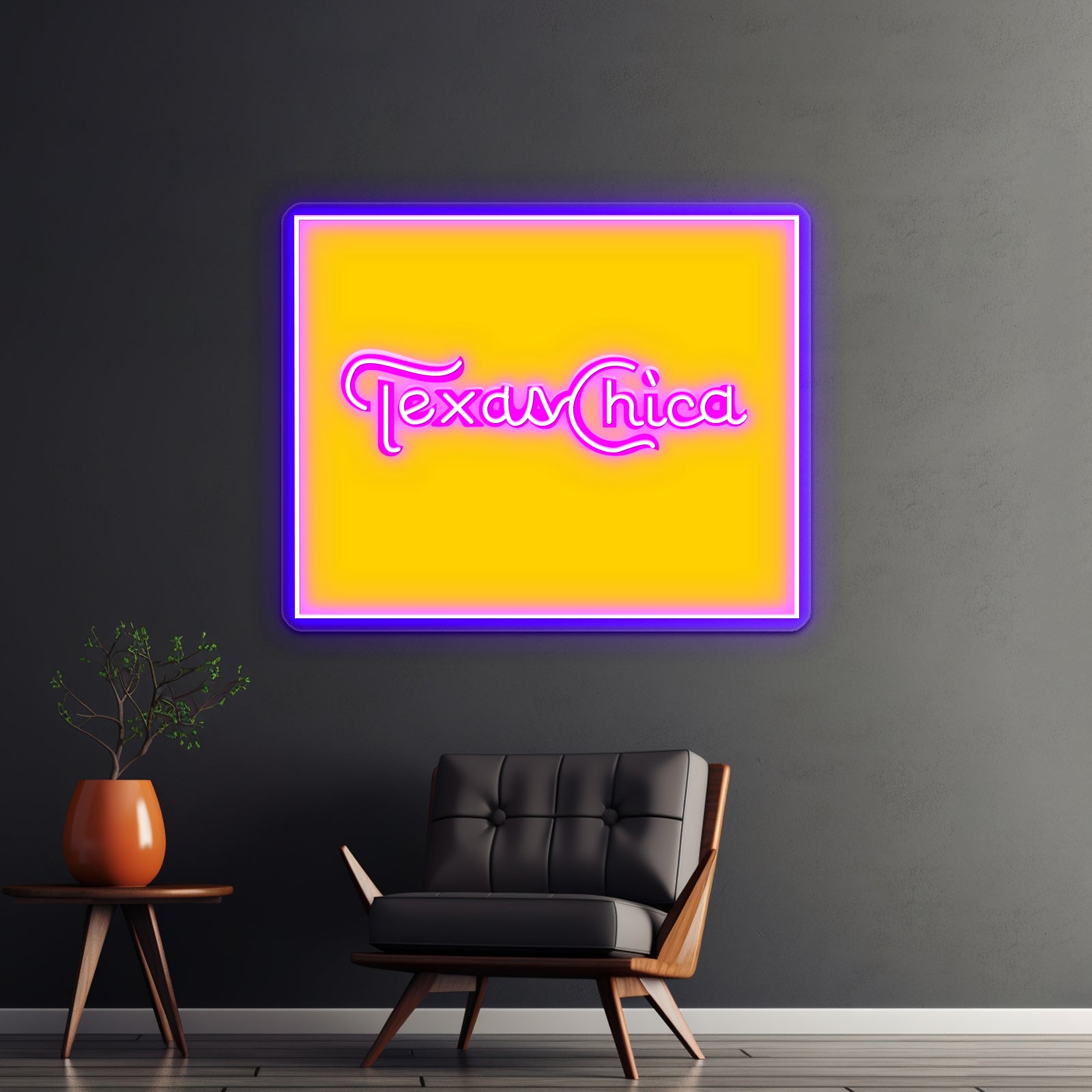 Texas Chica Artwork Neon Signs For Sale | Shineneon
