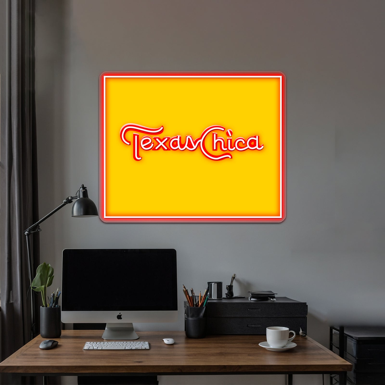 Texas Chica Artwork Neon Signs For Sale | Shineneon