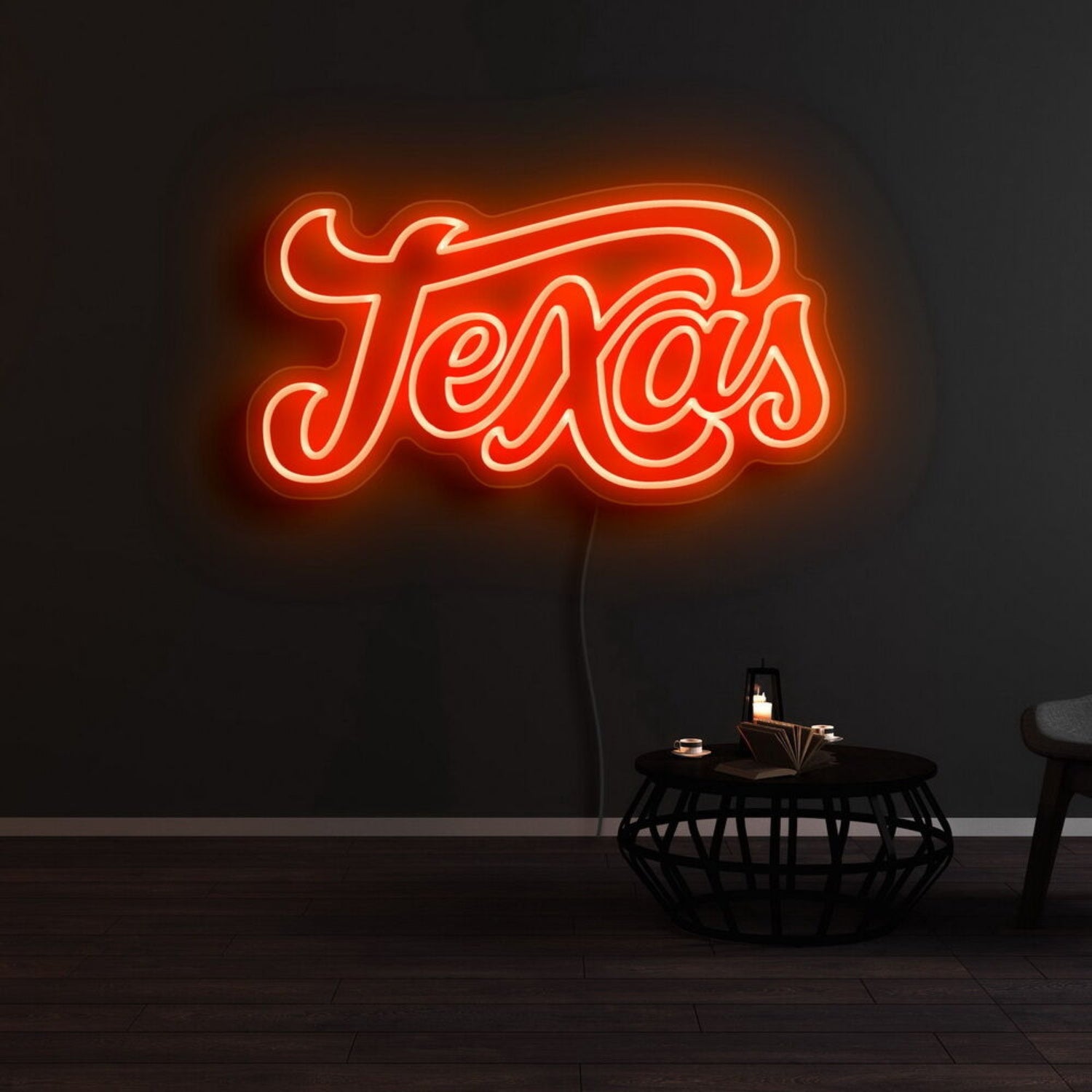 Texas Led Neon Sign For State Pride And Decorative Spaces | Shineneon