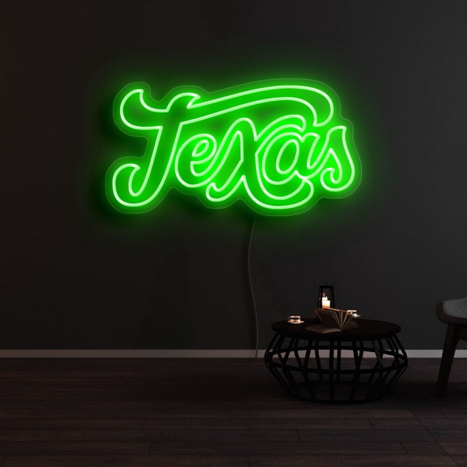 Texas Led Neon Sign For State Pride And Decorative Spaces | Shineneon