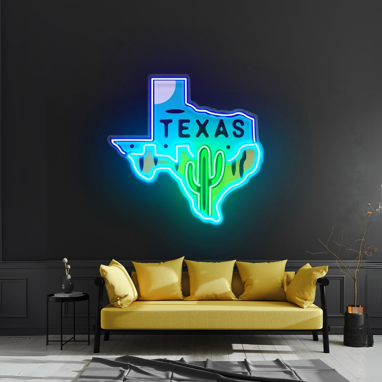 Texas Map Led Neon Sign Light Custom Led Signs - Shineneon