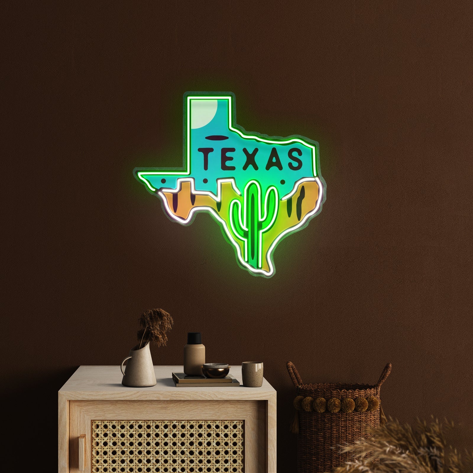 Texas Map Led Neon Sign Light Custom Led Signs - Shineneon