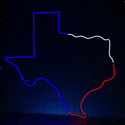 Texas Map Led Neon Sign Texas Led Neon Sign | Shineneon