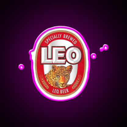 Thailand Leo Beer Classic Beer Bar Decor Led Neon Sign Rgb Color