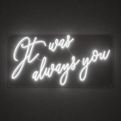 Thank Always You LED Neon Sign Garage Man Cave Neon Sign main product image