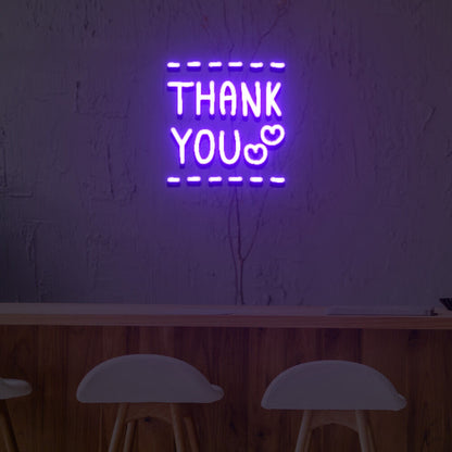 Thank You Led Neon Sign Fashion Custom Led Neon Sign | Shineneon