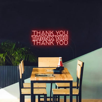 Thank You Led Neon Sign Wall Art | Shineneon