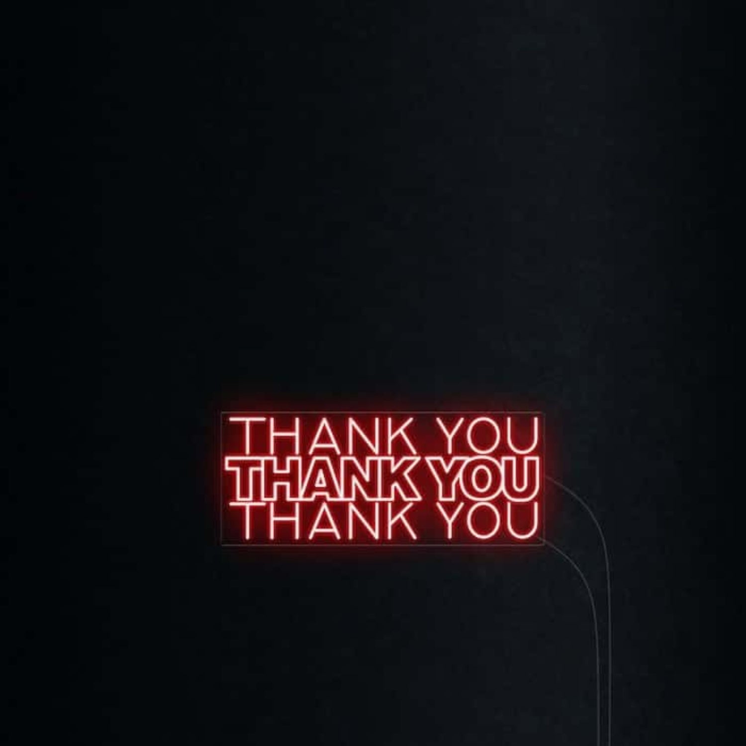 Thank You Led Neon Sign Wall Art | Shineneon
