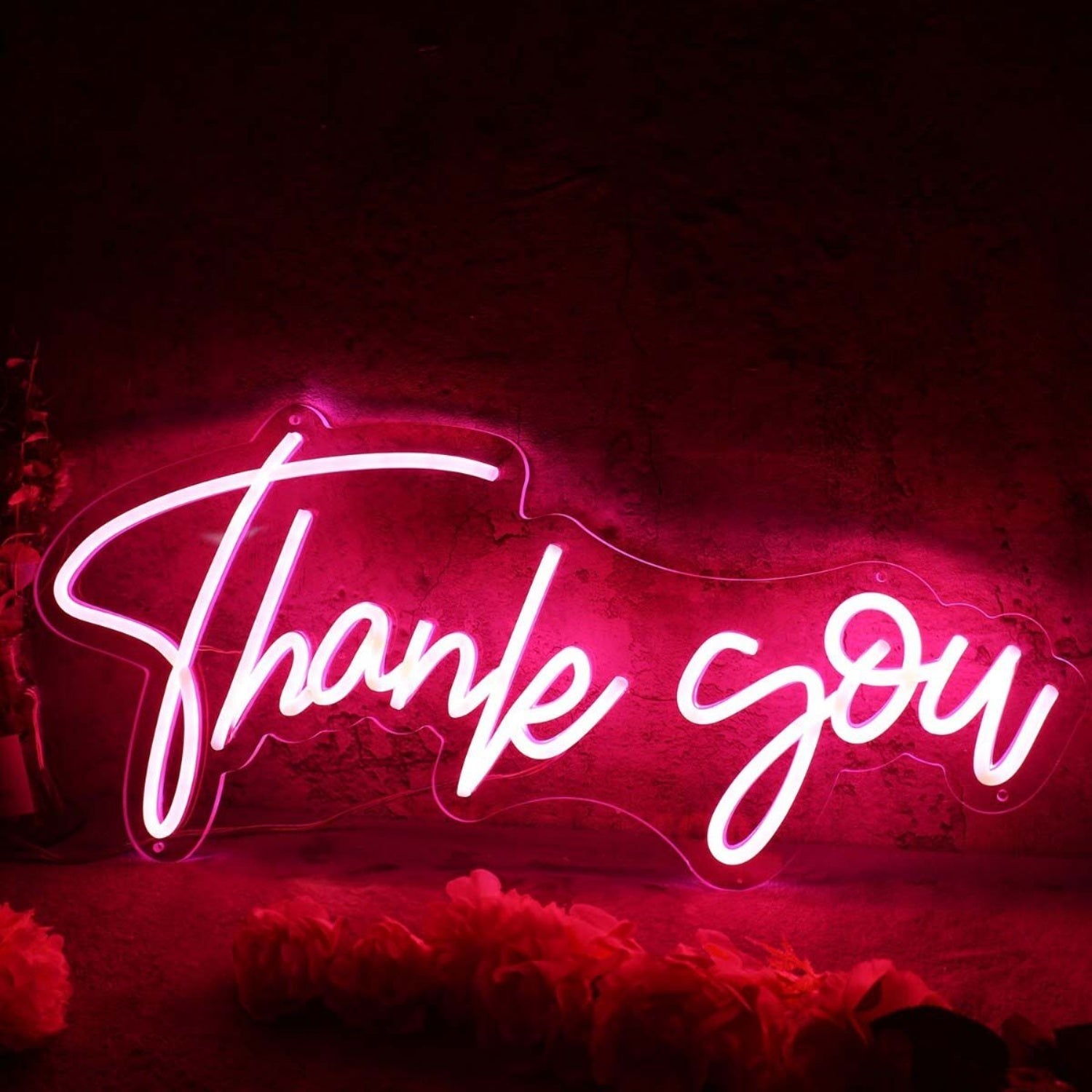 Thank You Red Led Neon Sign - Shineneon