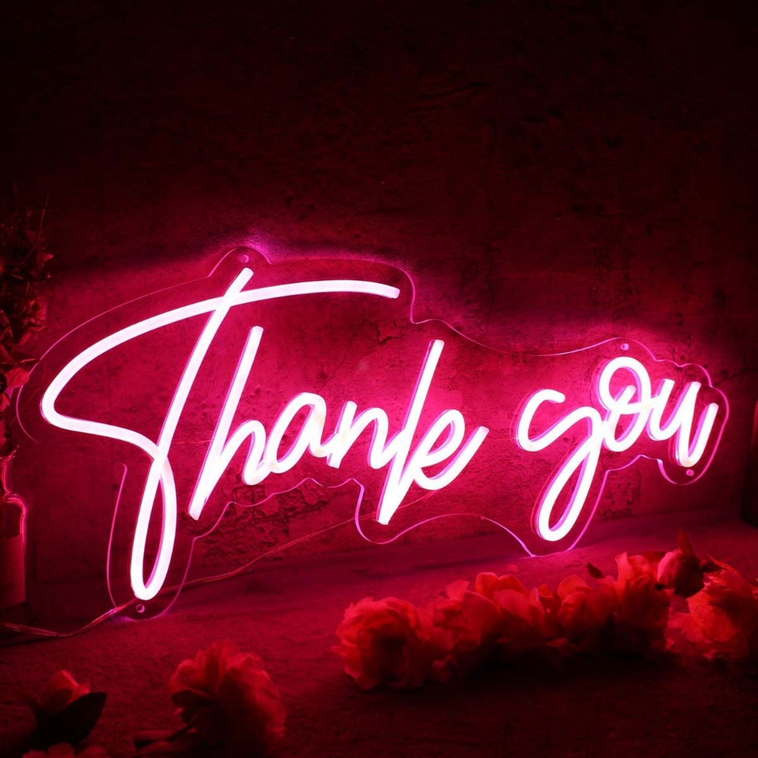 Thank You Red Led Neon Sign - Shineneon