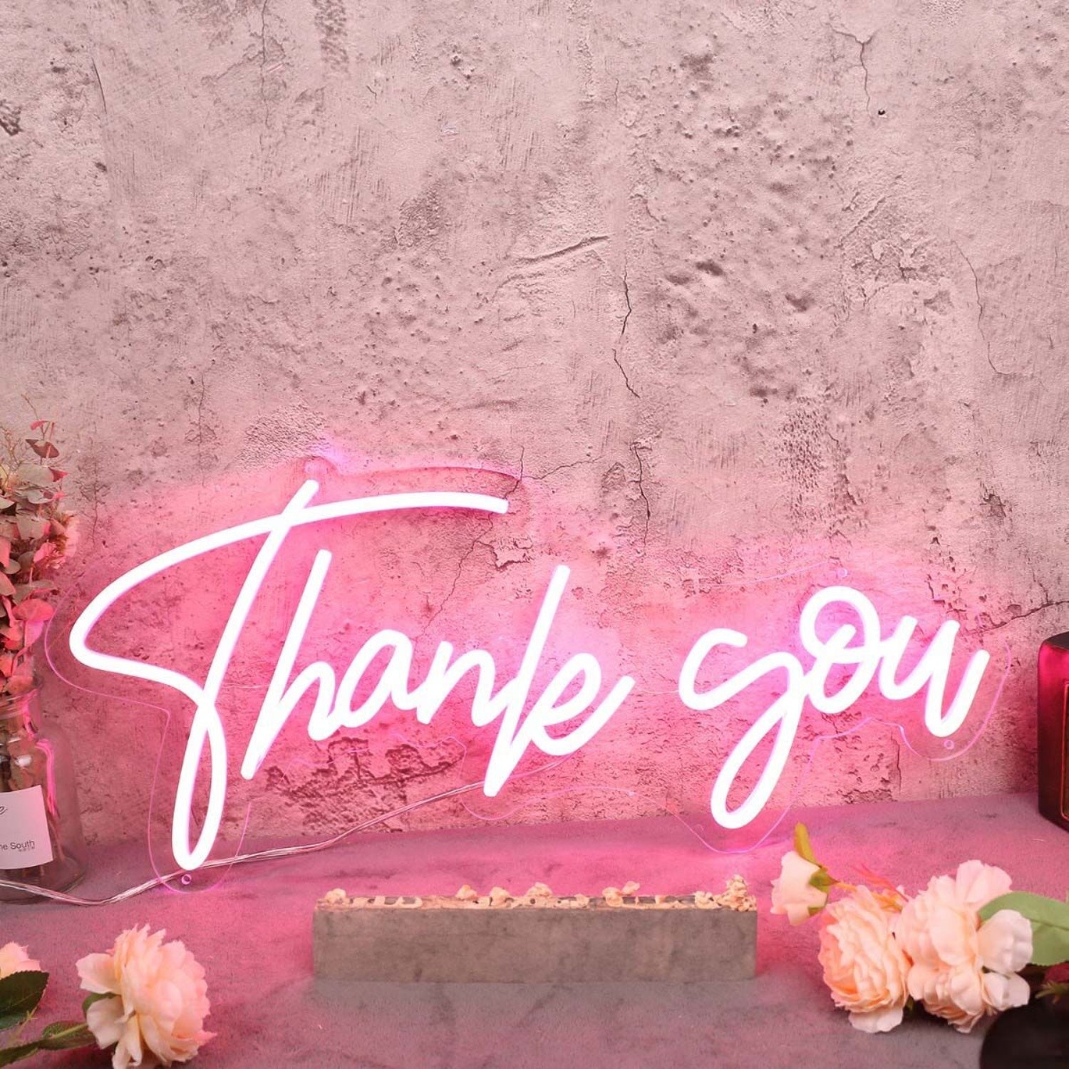 Thank You Red Led Neon Sign - Shineneon