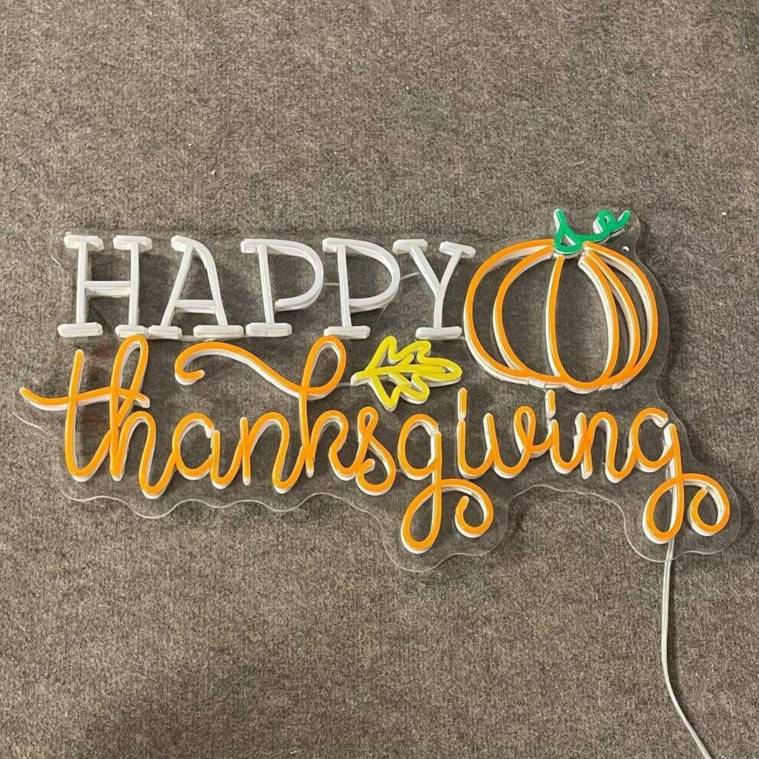 Thanksgiving Pumpkin Led Neon Sign | Shineneon