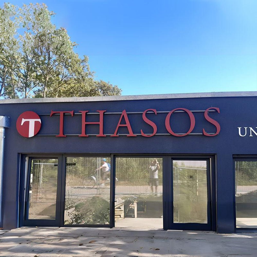 Thasos 3D Backlit Letters Business Metal Led Sign - Shineneon