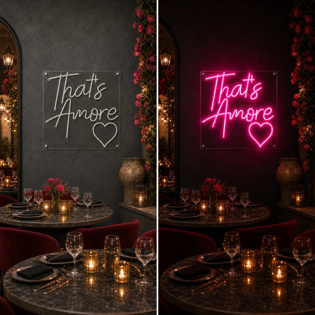 That S Amore LED Neon Sign Garage Man Cave Neon Sign - Shineneon
