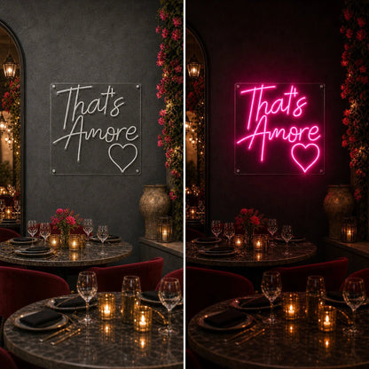 That S Amore LED Neon Sign Garage Man Cave Neon Sign - Shineneon