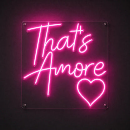 That S Amore LED Neon Sign Garage Man Cave Neon Sign - Shineneon