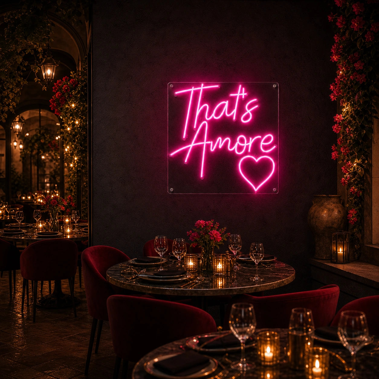 That S Amore LED Neon Sign Man Cave Neon Sign size image
