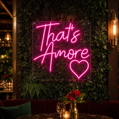 That S Amore LED Neon Sign Man Cave Neon Sign - Shineneon