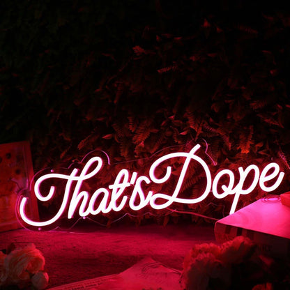 Thats Dope Purple Led Neon Sign - Shineneon