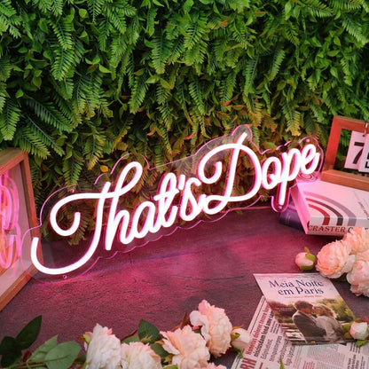 Thats Dope Purple Led Neon Sign - Shineneon