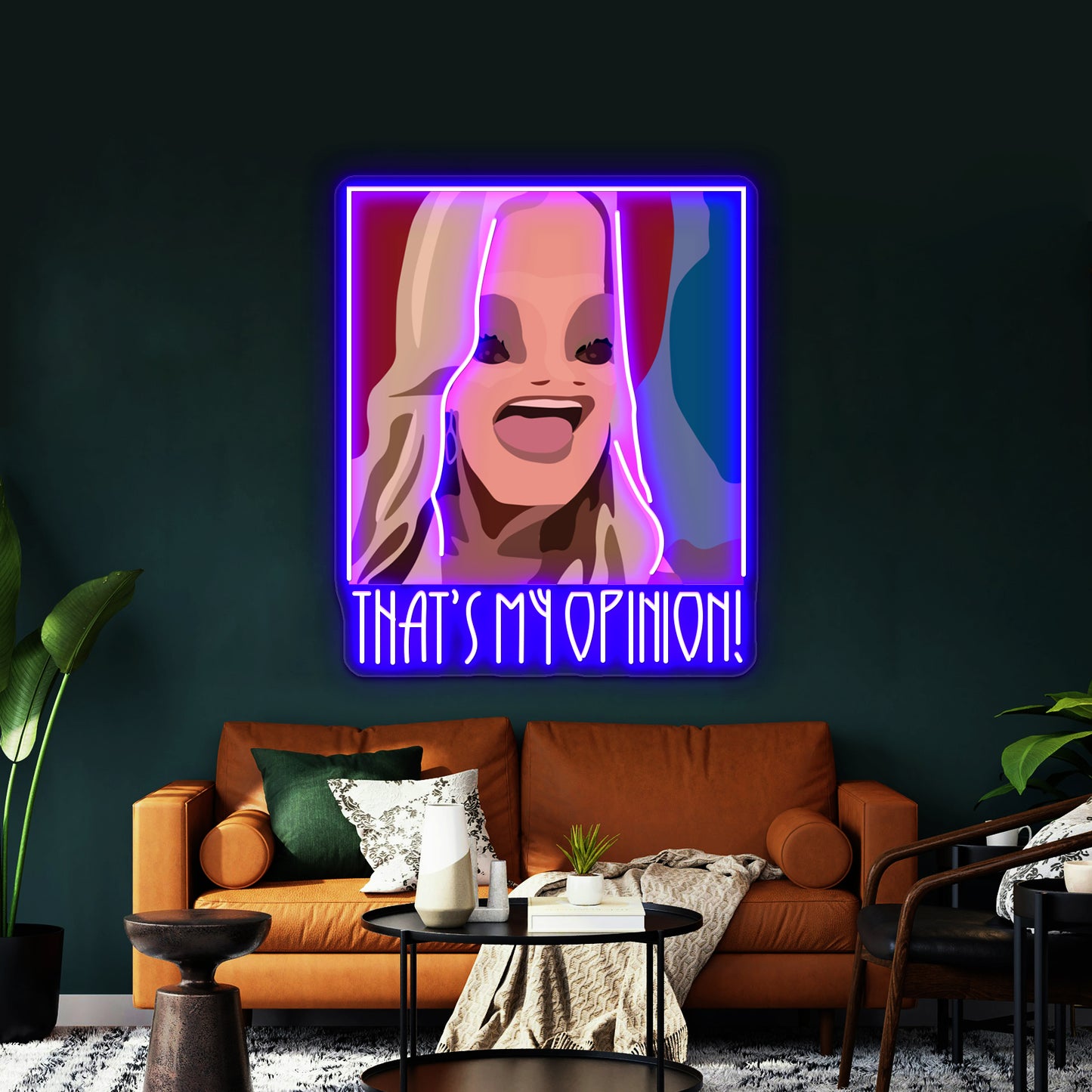 Thats My Opinion Artwork Neon Signs For Sale