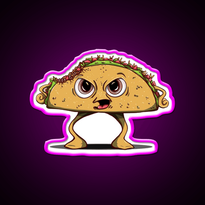 Thats One Angry Taco Led Neon Sign Mexican Food Sign Rgb Color - Shineneon