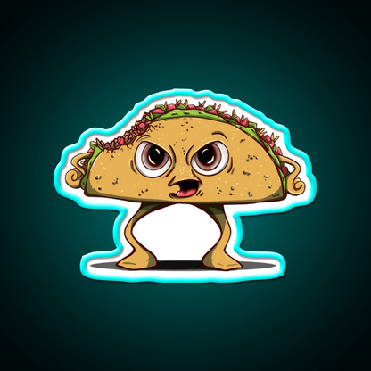 Thats One Angry Taco Led Neon Sign Mexican Food Sign Rgb Color - Shineneon