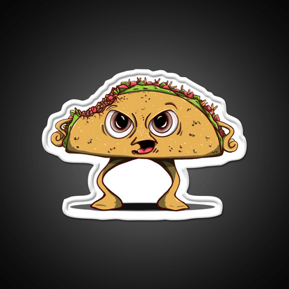 Thats One Angry Taco Led Neon Sign Mexican Food Sign Rgb Color - Shineneon