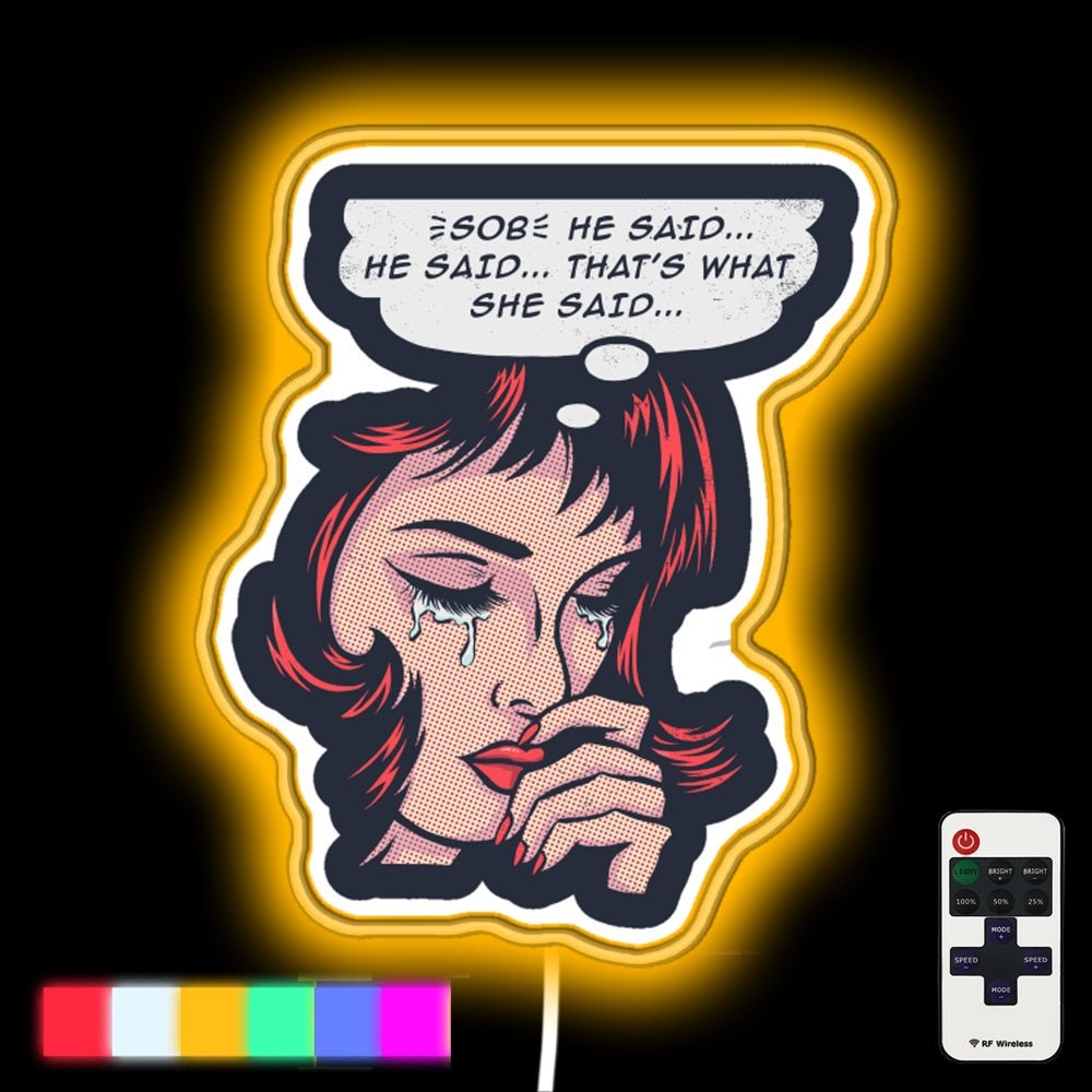 Thats What She Said Led Neon Sign - Shineneon