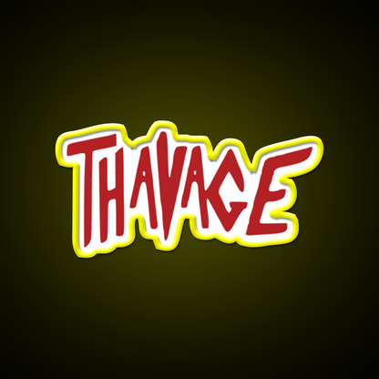 Thavage Classic Gym Fitness Led Neon Sign Rgb Color