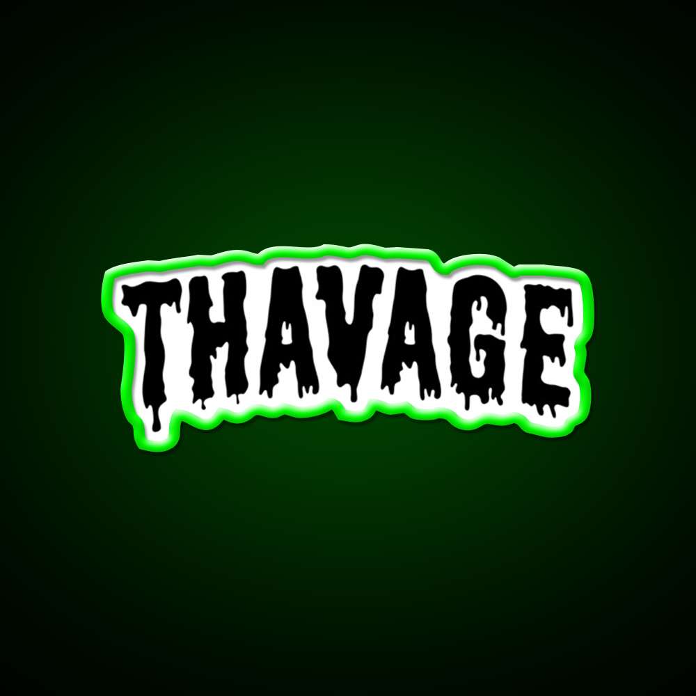 Thavage Gym Fitness Led Neon Sign Rgb Color