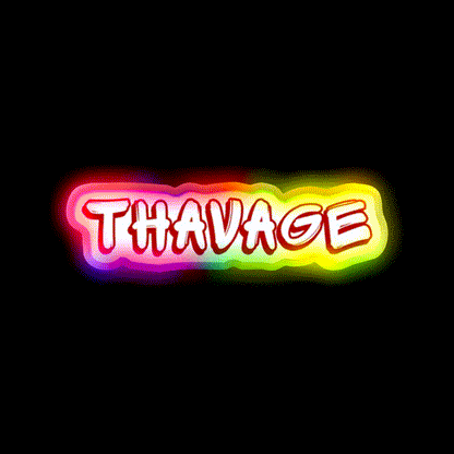 Thavage Gym Fitness Led Neon Sign Gym Room Sign Rgb Color
