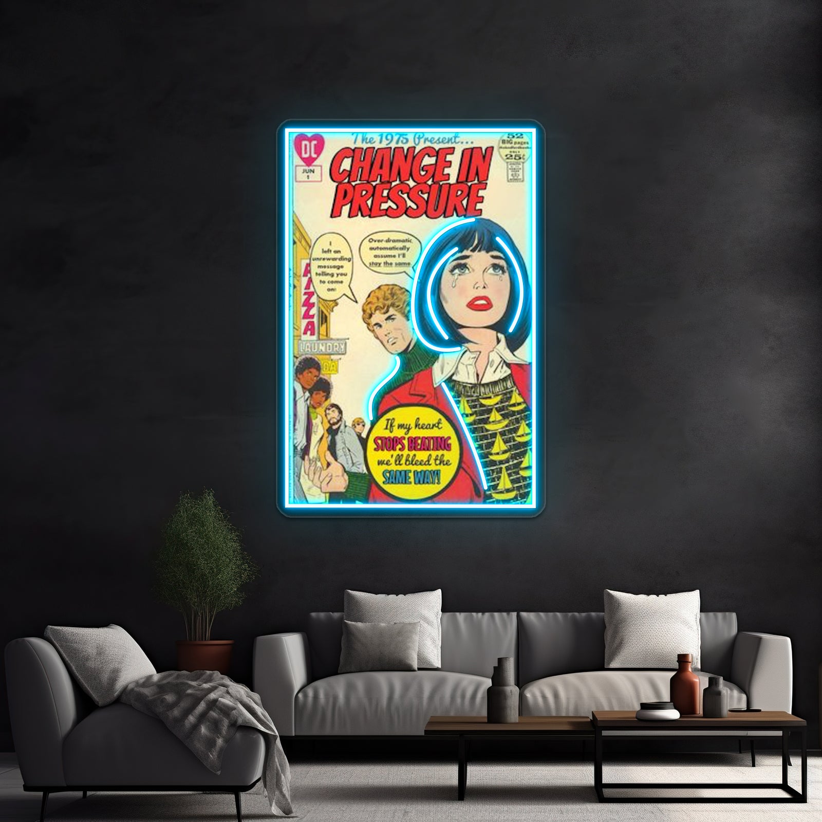 The 1975 Pressure Artwork Neon Signs For Sale | Shineneon