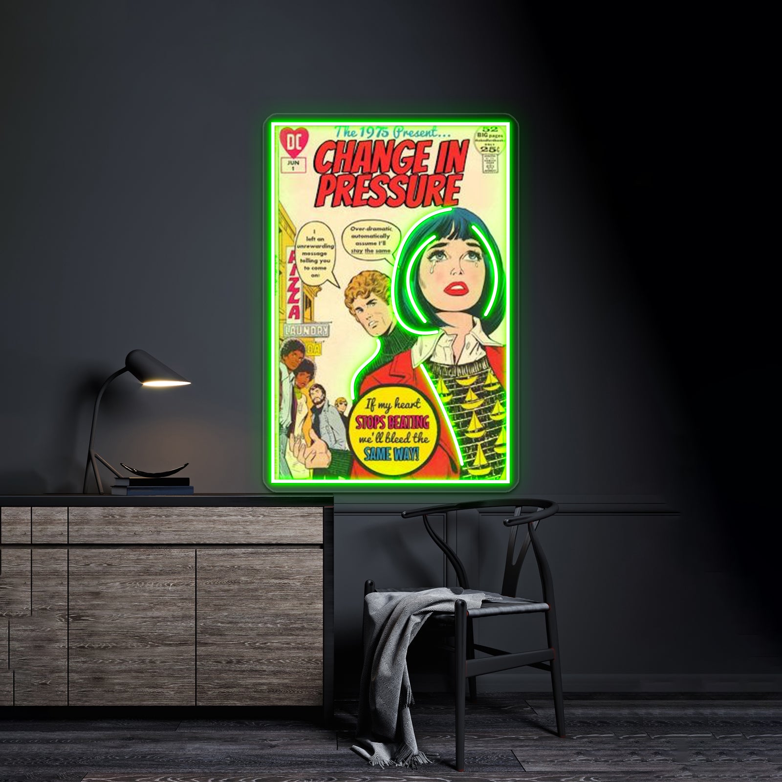 The 1975 Pressure Artwork Neon Signs For Sale | Shineneon