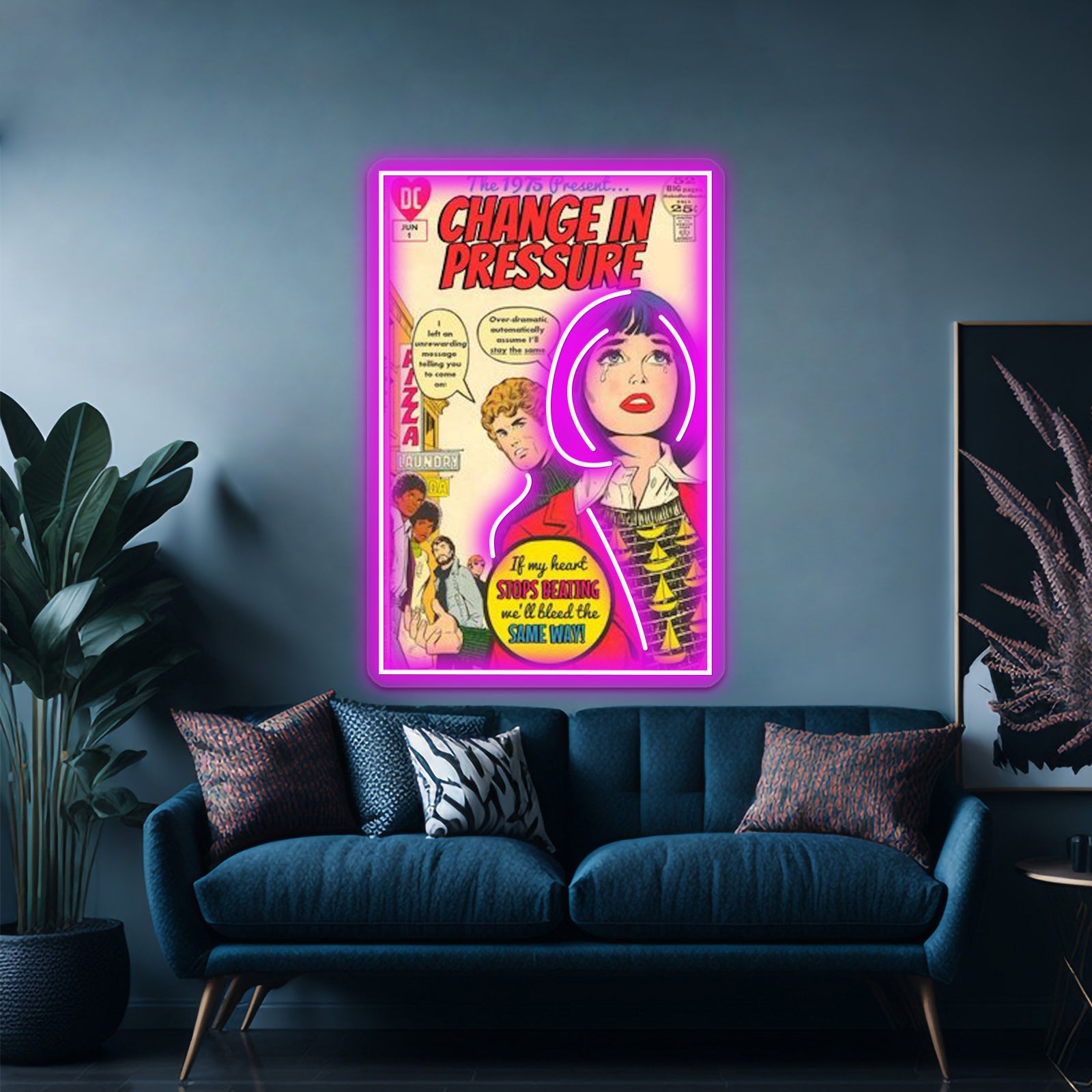 The 1975 Pressure Artwork Neon Signs For Sale | Shineneon