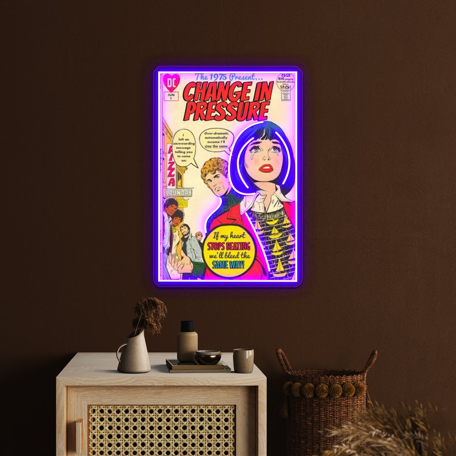 The 1975 Pressure Artwork Neon Signs For Sale | Shineneon