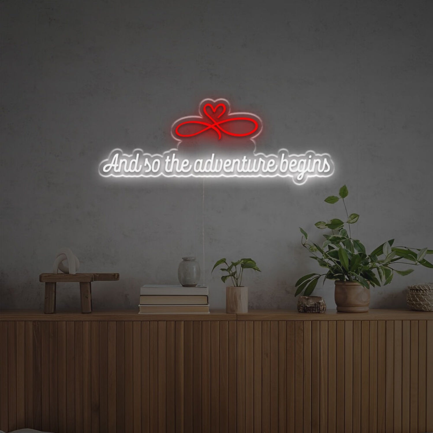 The Adventure Begins Led Neon Sign | Shineneon