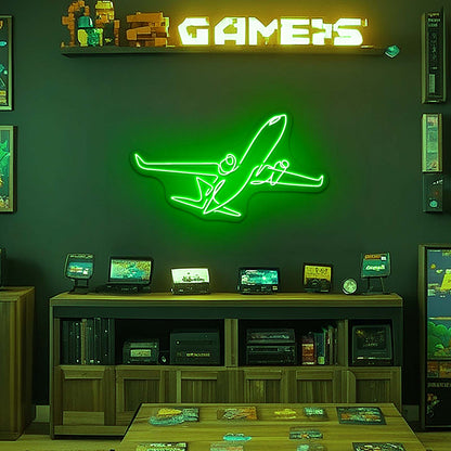 The Airplane Led Neon Sign - Shineneon