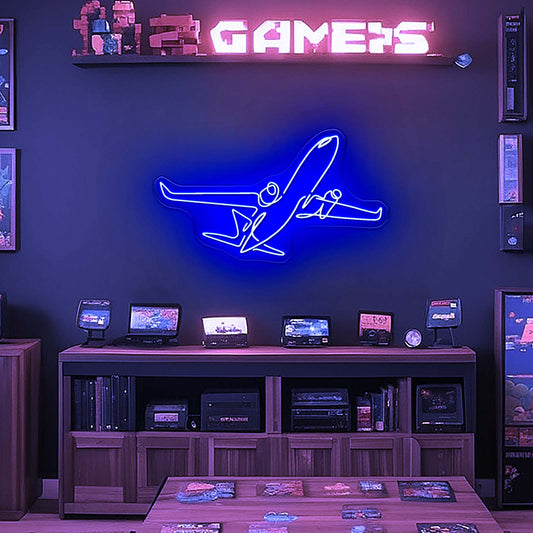 The Airplane Led Neon Sign