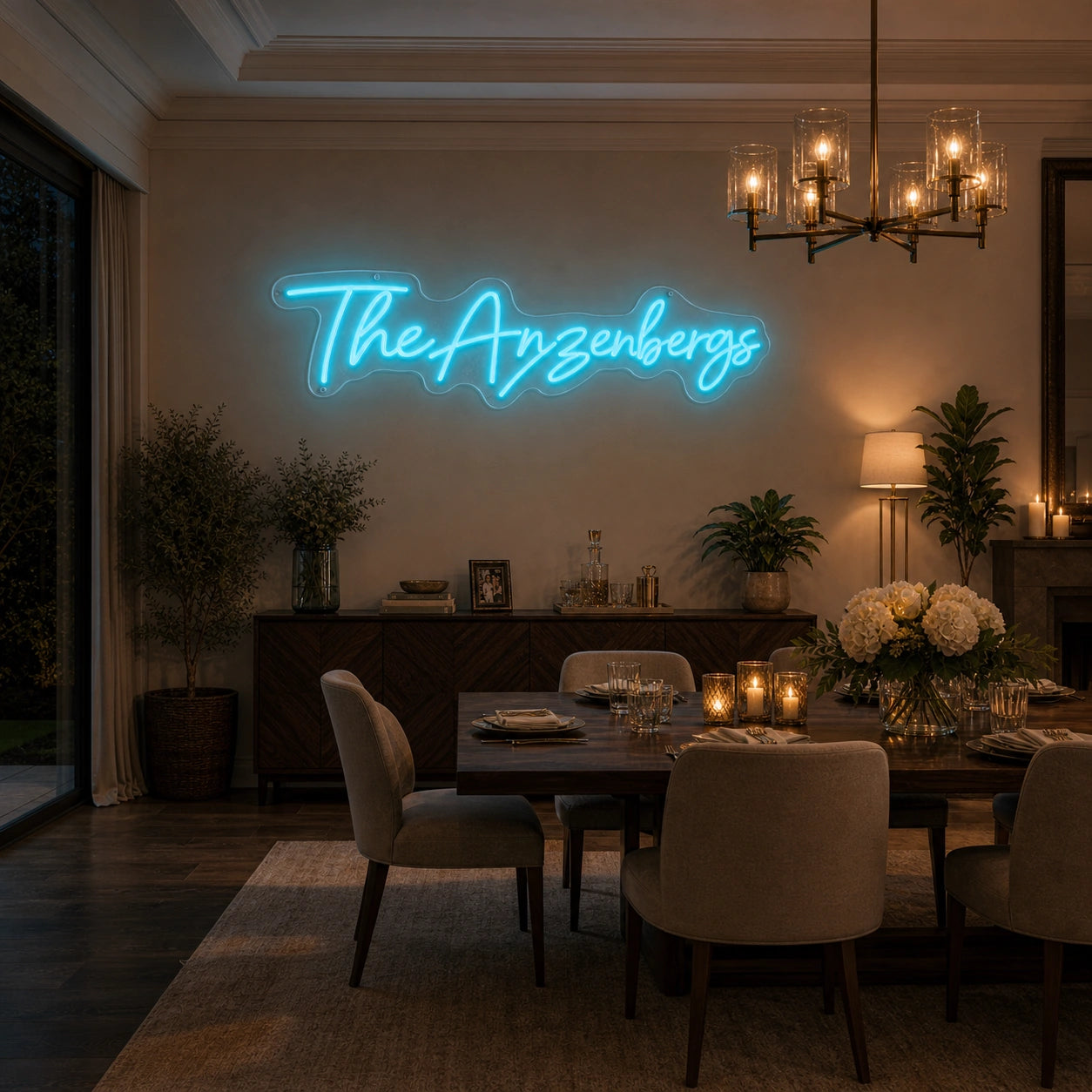 The Anzenbergs LED Neon Sign size image